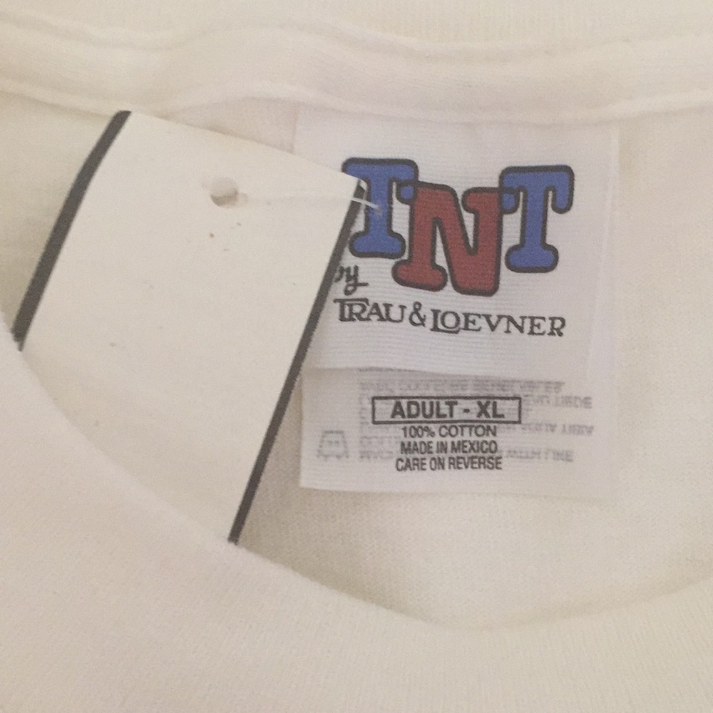 🆕 NWT All American Dad white tee Sz Xl - Picture 5 of 9